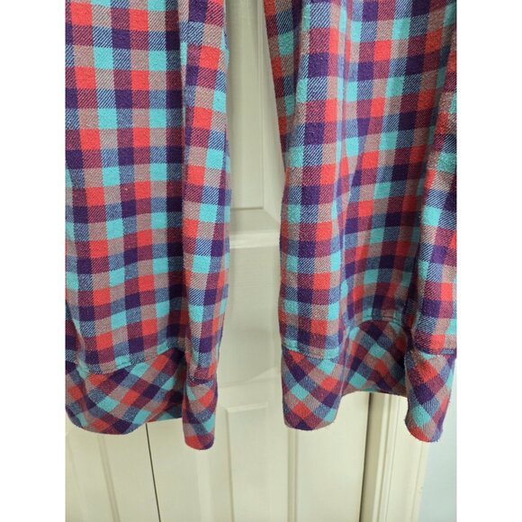 Woolrich Womens Plaid Flannel Pajama Pants With Drawstring Waist & Back Pocket S - Picture 3 of 6